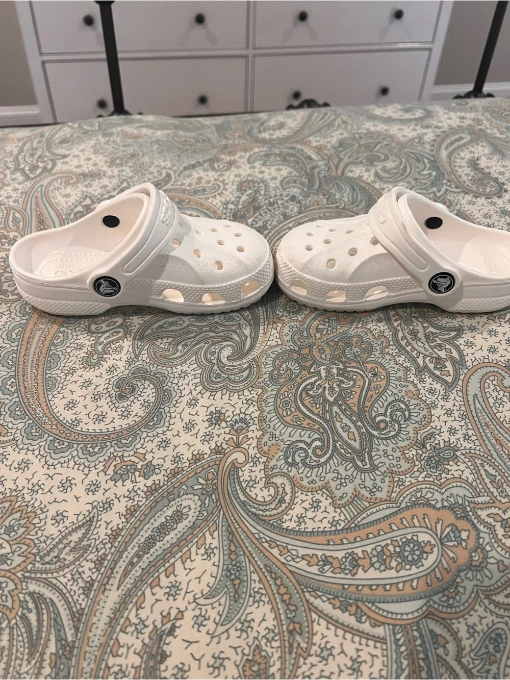 CROCS Kids' Classic Clog in White
